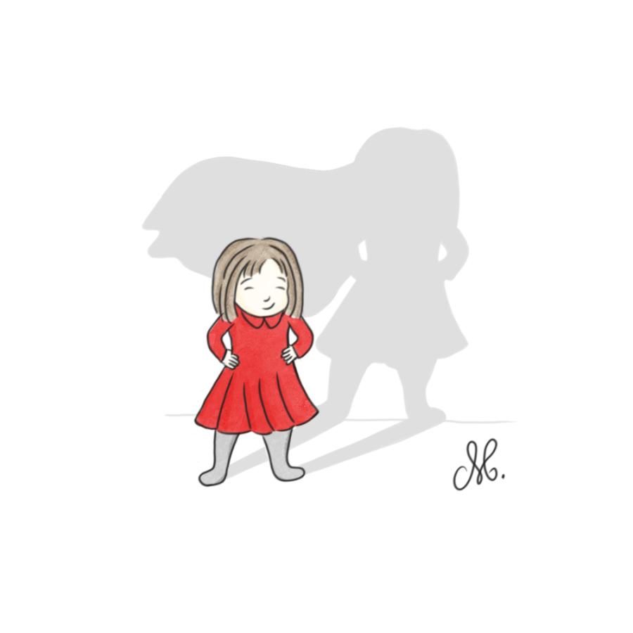 enfants atypiques super-héroïne - livres pour adultes atypiques