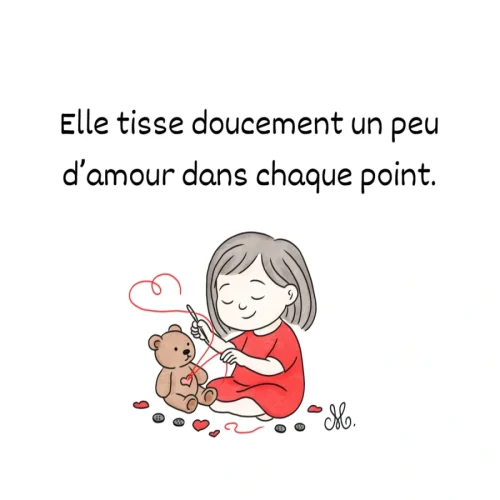 Recoudre son doudou préféré