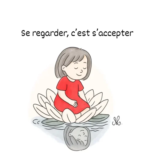 apprendre à s'accepter et à s'aimer
